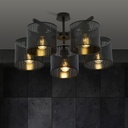 Jordan 5 ceiling lamp – black – photo 4