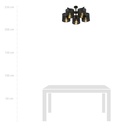 Jordan 5 ceiling lamp – black – photo 8
