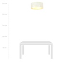 Aston 3 ceiling lamp – White – photo 7