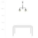 Lukka 2 pendant lamp – graphite – photo 7