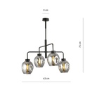 Lukka 4 pendant lamp – graphite – photo 8