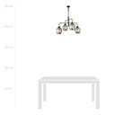 Lukka 4 pendant lamp – graphite – photo 9