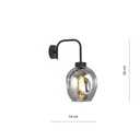 Lukka K1 wall lamp – graphite – photo 4