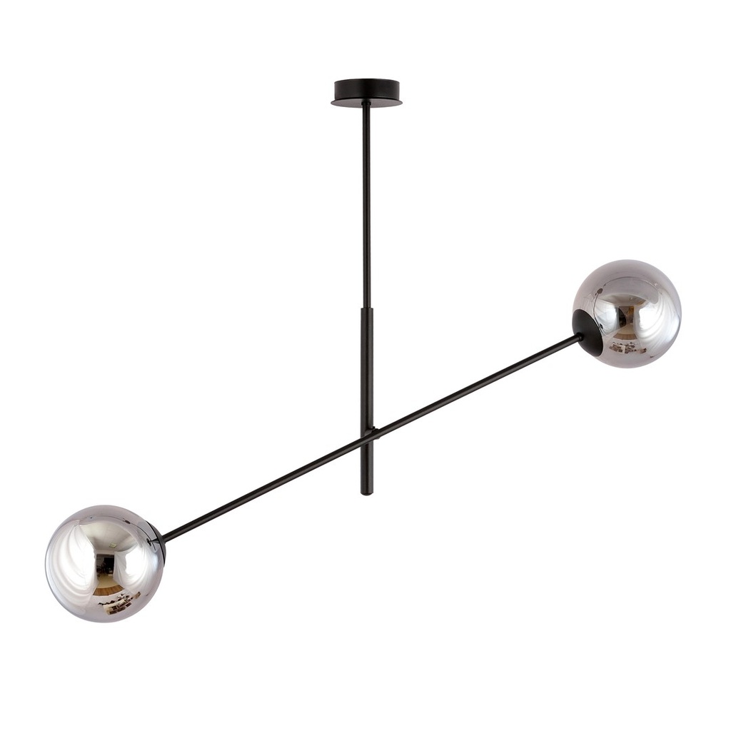 Linear 2 pendant lamp – graphite – photo 3