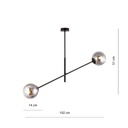 Linear 2 pendant lamp – graphite – photo 7