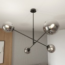 Linear 4 pendant lamp – graphite – photo 3