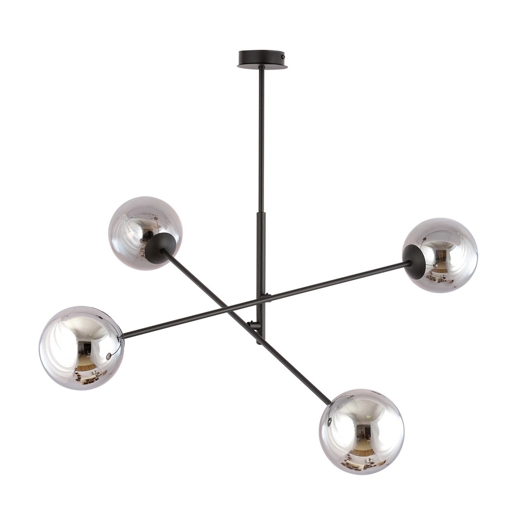 Linear 4 pendant lamp – graphite – photo 6