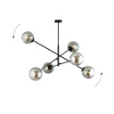Linear 6 pendant lamp – graphite – photo 7