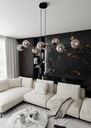 Rossi 8 pendant lamp – graphite – photo 7
