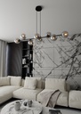 Rossi 8 pendant lamp – graphite – photo 9
