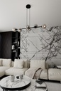 Rossi 6 pendant lamp – graphite – photo 5