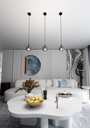Cosmo 1 pendant lamp – graphite – photo 4