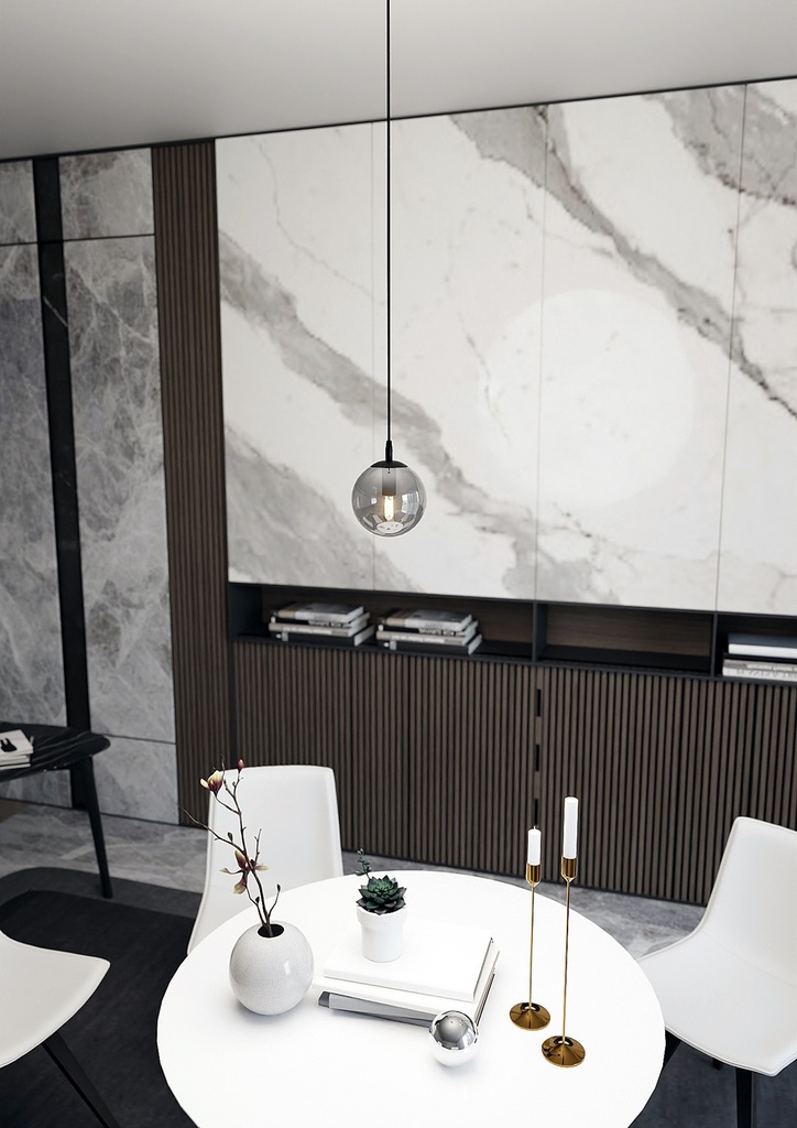 Cosmo 1 pendant lamp – graphite – photo 7