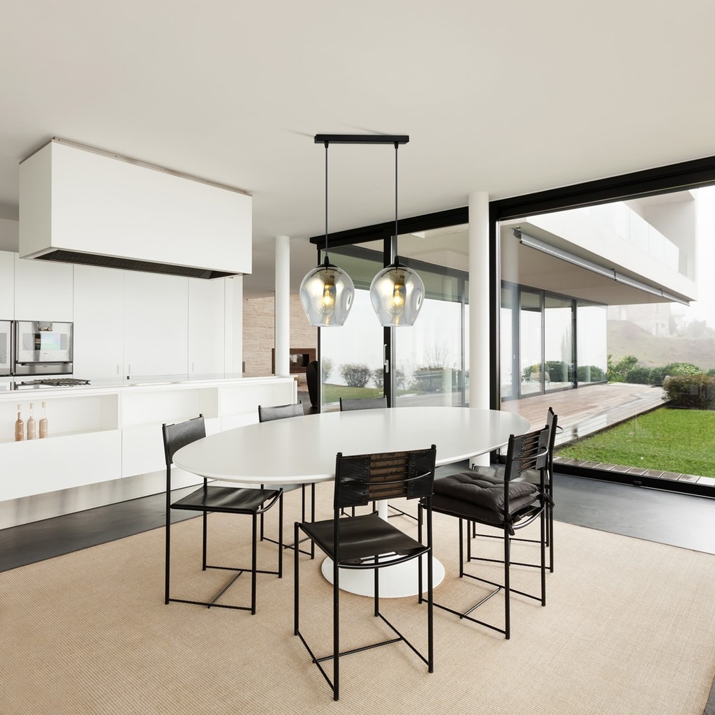 Istar 2 pendant lamp – graphite – photo 5
