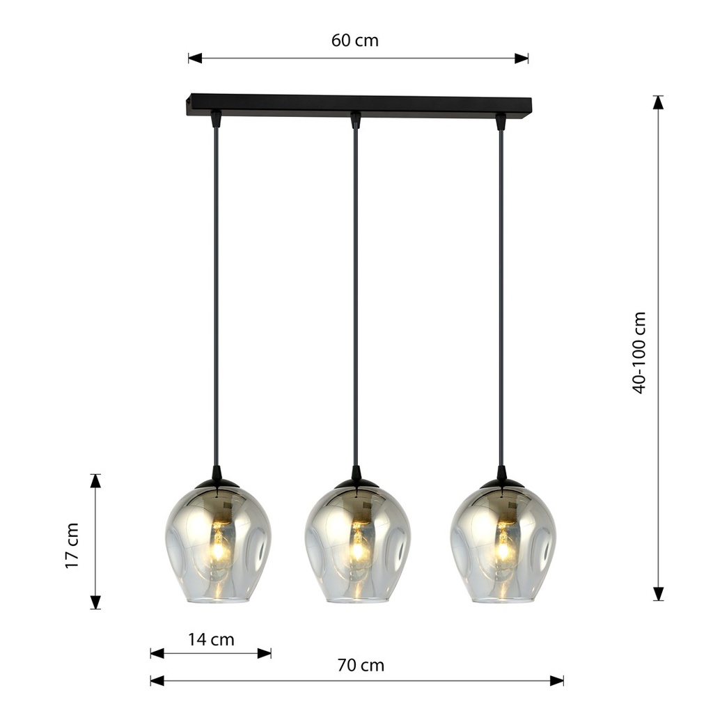 Lampe à Suspension Istar 3 – graphite – photo 10