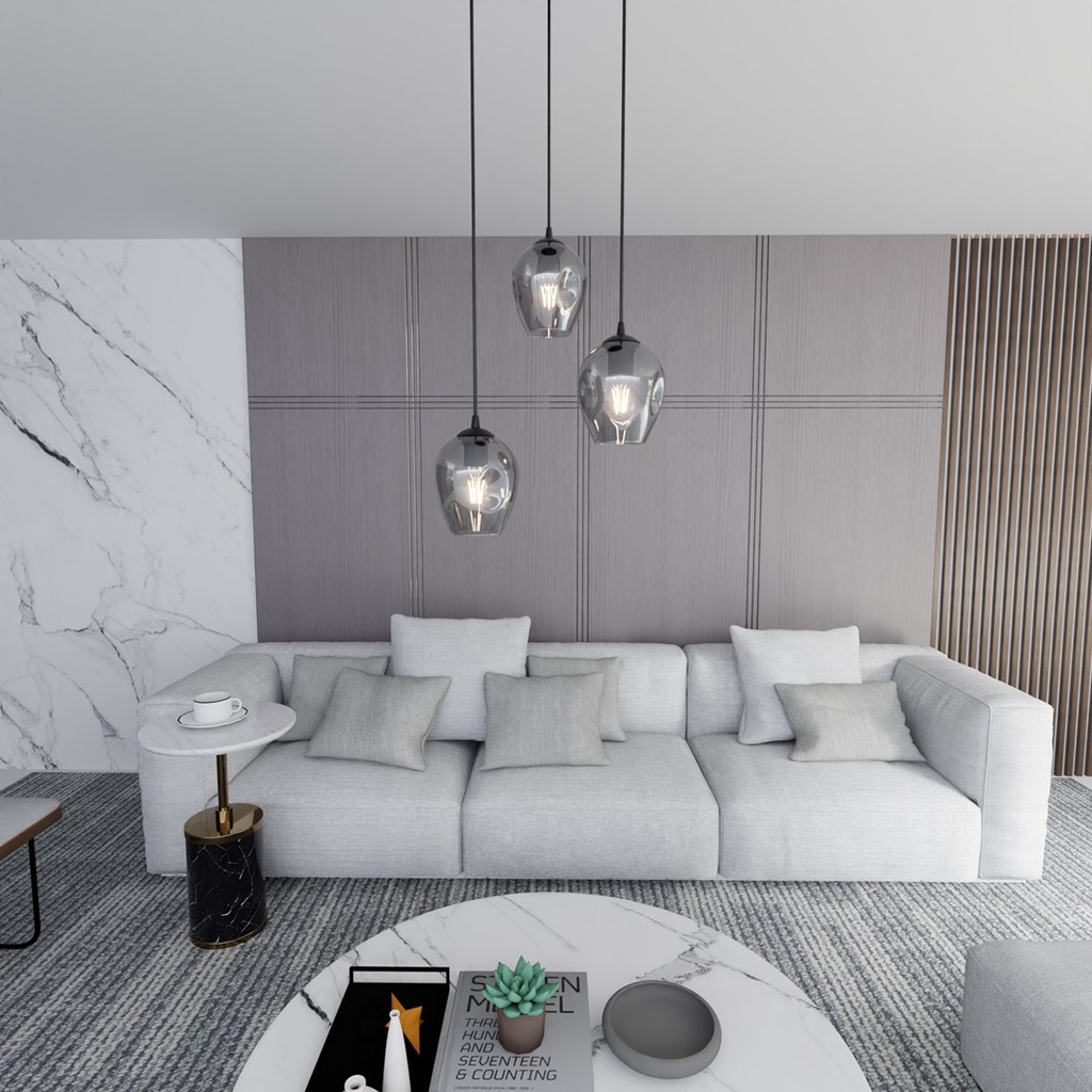 Istar 3 Black Premium pendant lamp – graphite – photo 5