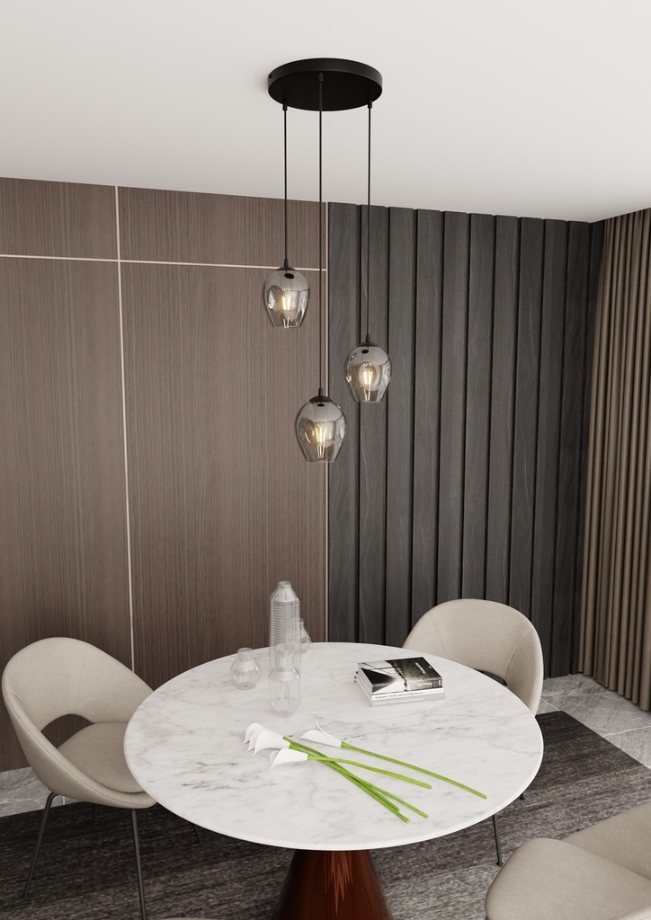 Istar 3 Black Premium pendant lamp – graphite – photo 6