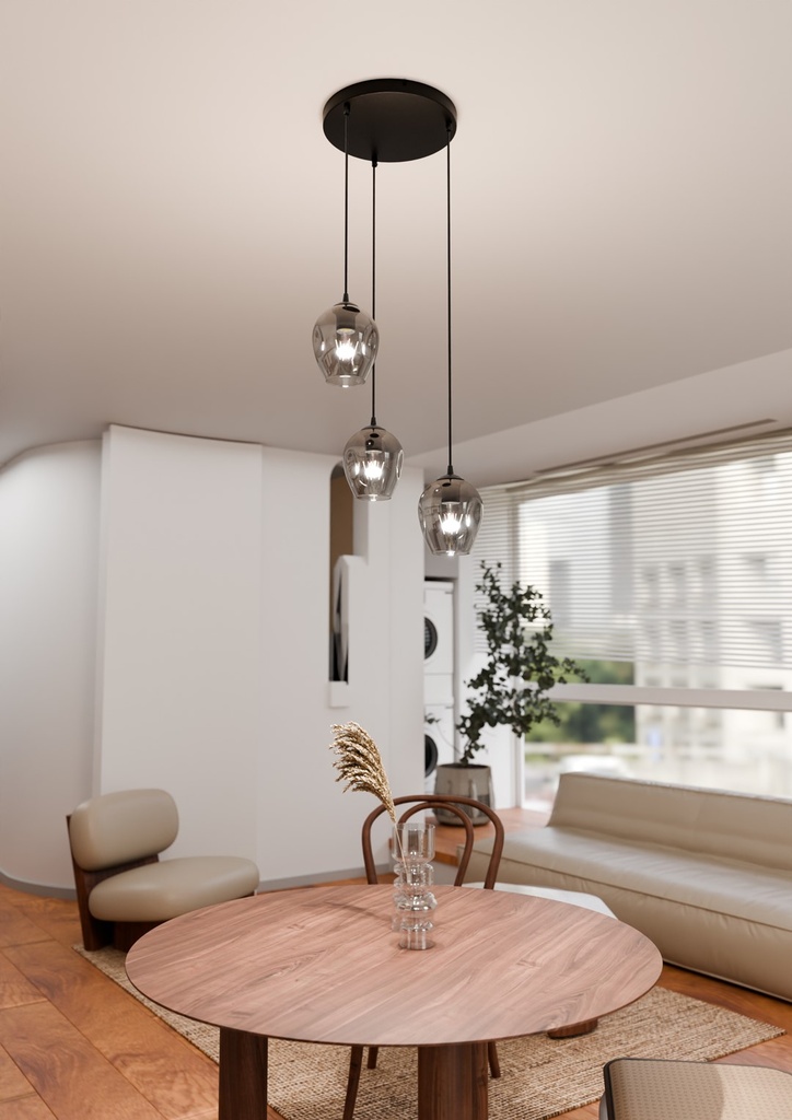 Istar 3 Black Premium pendant lamp – graphite – photo 7