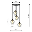 Istar 4 Black Premium pendant lamp – graphite – photo 9