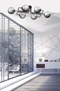 Brendi 6A ceiling lamp – graphite – photo 7