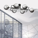 Brendi 6A ceiling lamp – graphite – photo 8