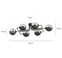 Brendi 6A ceiling lamp – graphite – photo 9