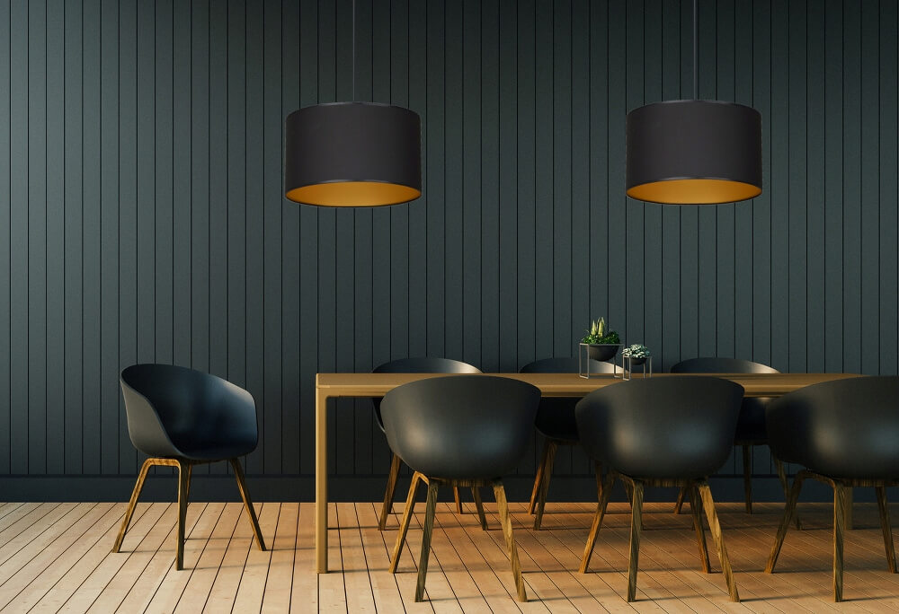 Roto 2 pendant lamp – Gold – photo 5