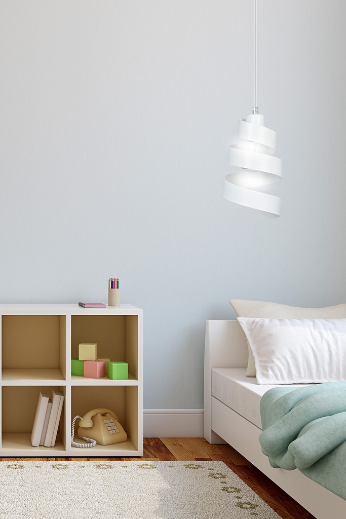 Saga 1 pendant lamp – White – photo 6