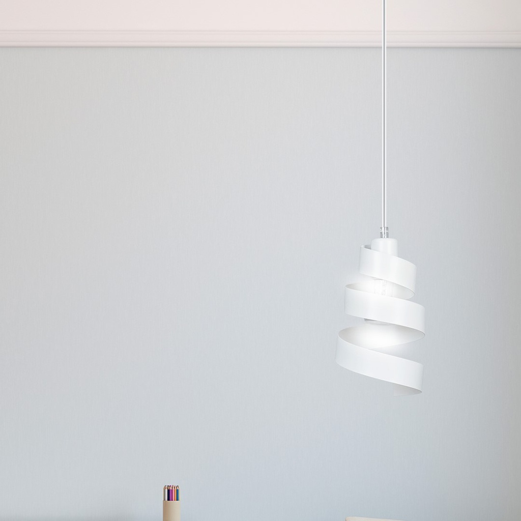 Saga 1 pendant lamp – White – photo 8