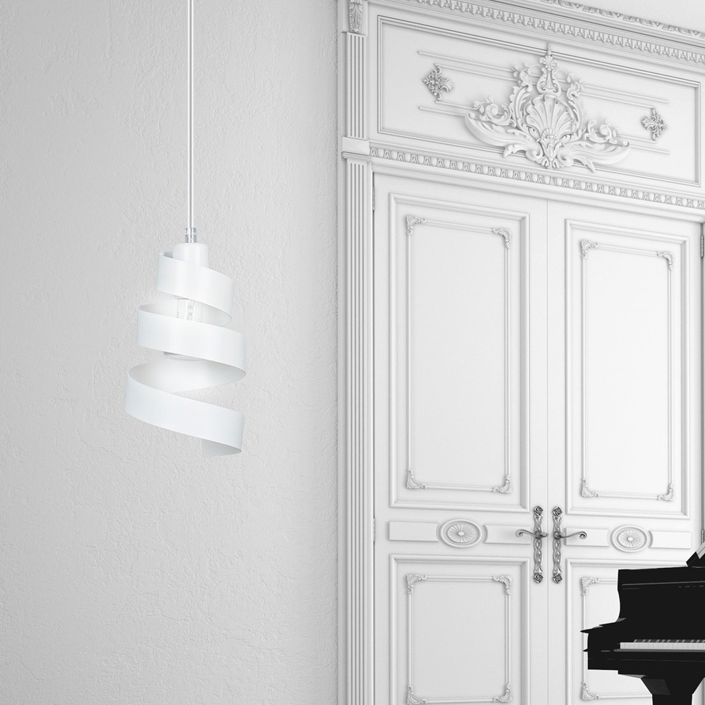 Saga 1 pendant lamp – White – photo 9