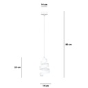 Saga 1 pendant lamp – White – photo 10