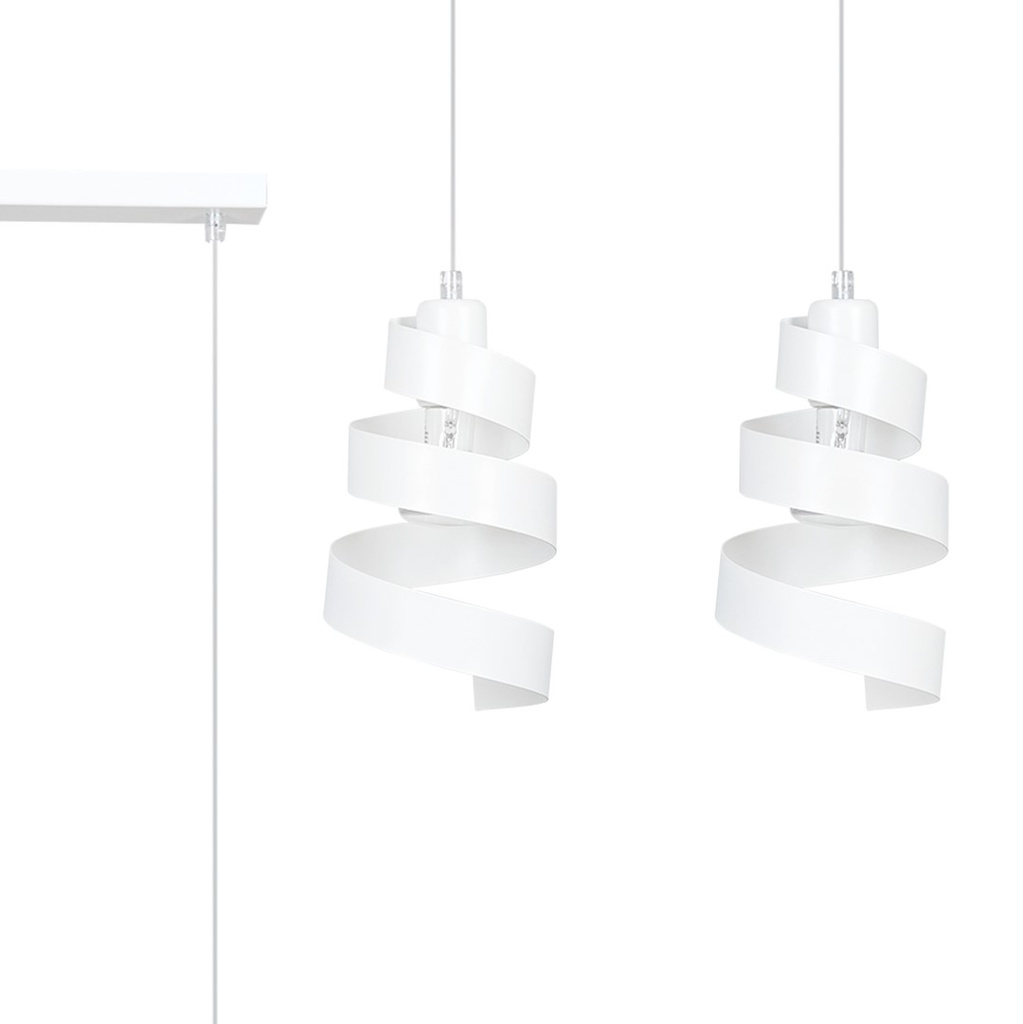 Saga 2 pendant lamp – White – photo 3