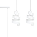 Saga 2 pendant lamp – White – photo 3