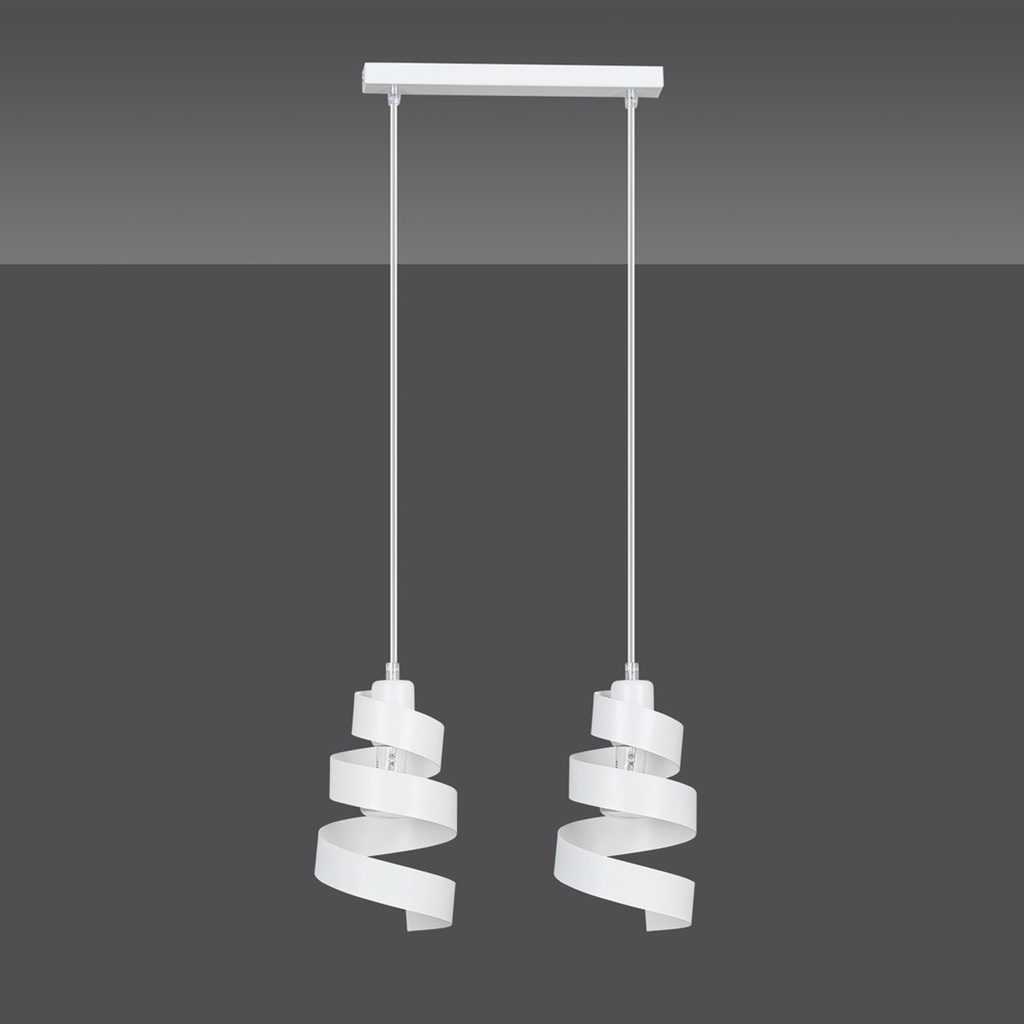 Saga 2 pendant lamp – White – photo 4