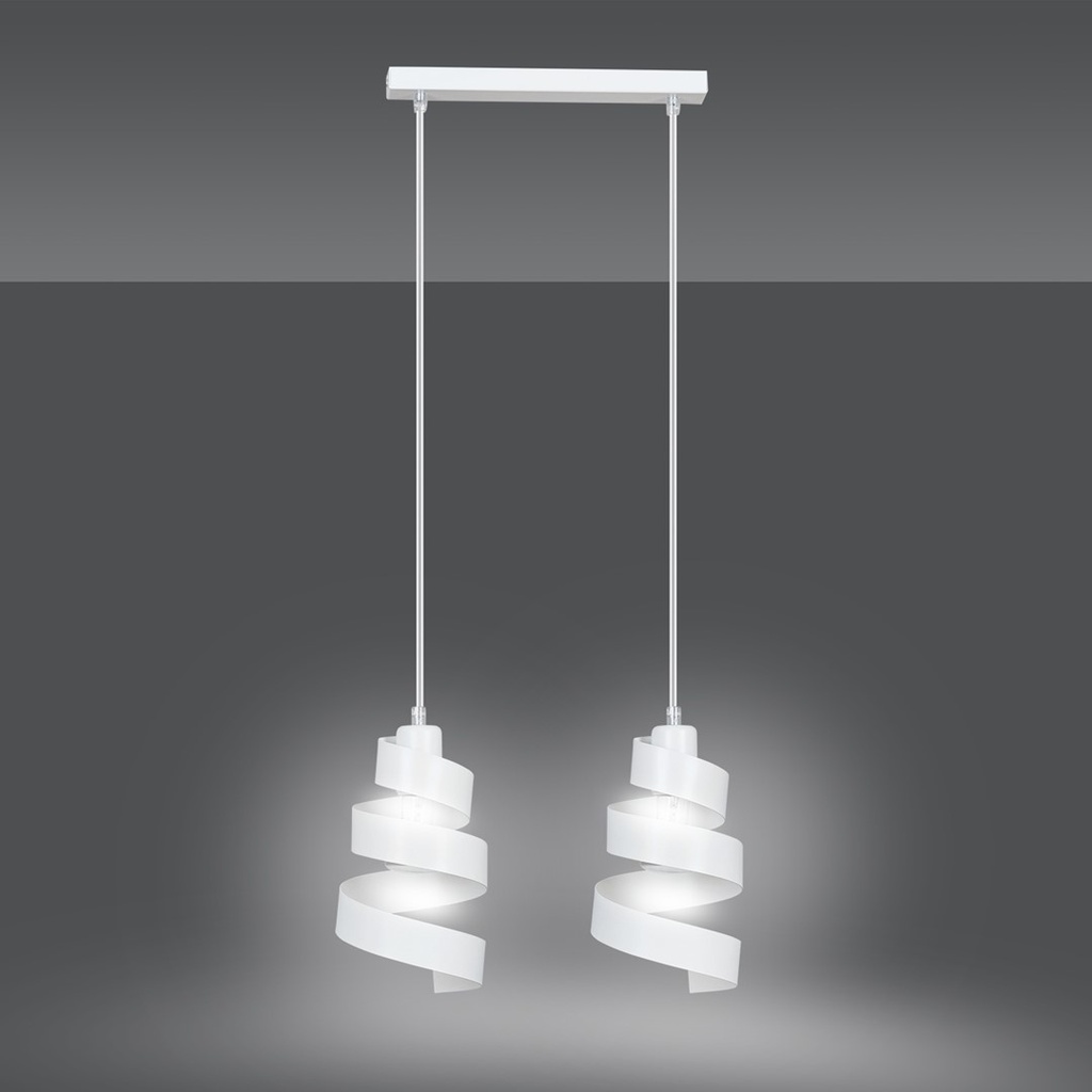 Saga 2 pendant lamp – White – photo 5
