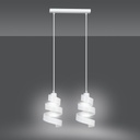 Saga 2 pendant lamp – White – photo 5