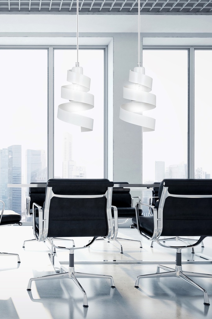 Saga 2 pendant lamp – White – photo 6