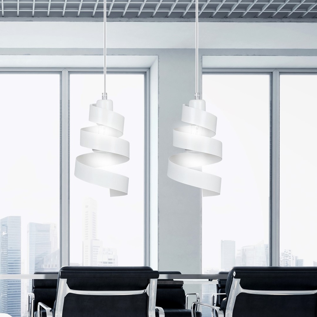 Saga 2 pendant lamp – White – photo 7