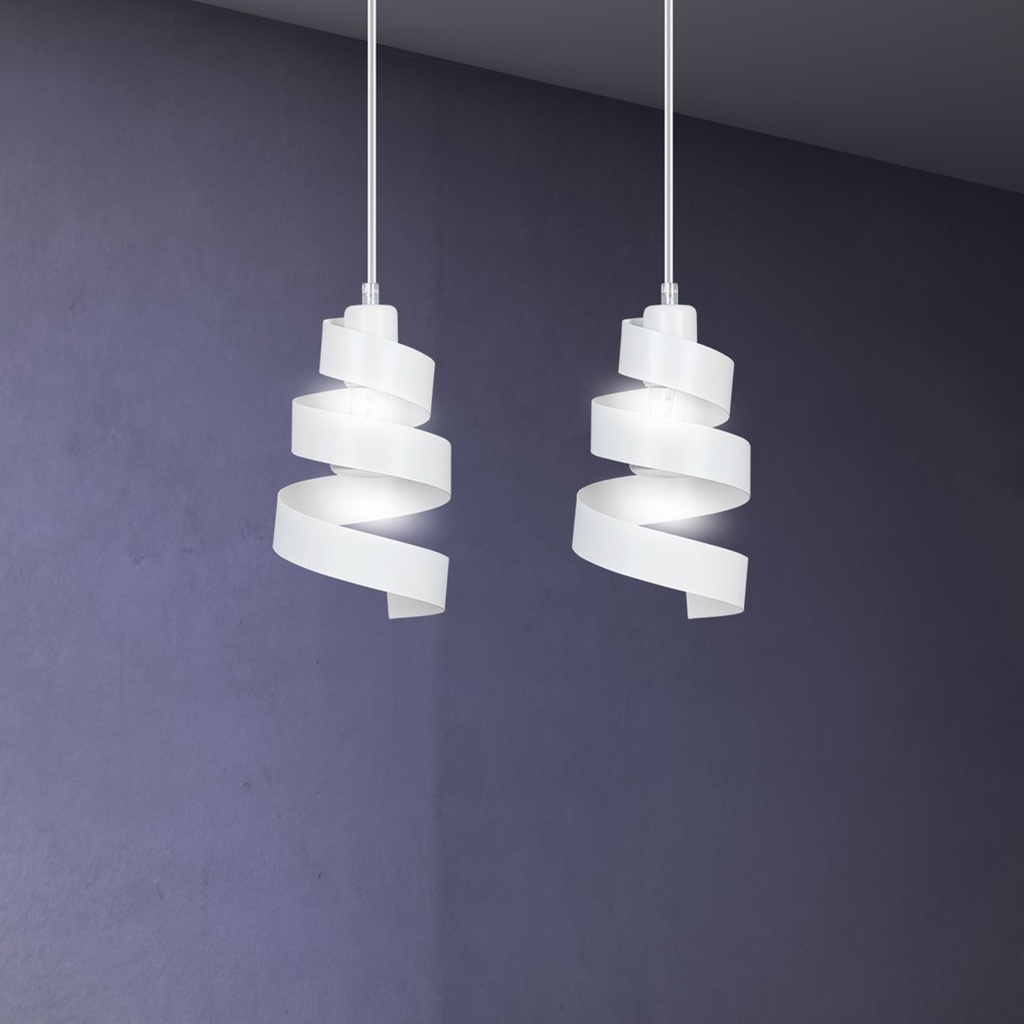 Saga 2 pendant lamp – White – photo 9
