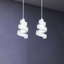Saga 2 pendant lamp – White – photo 9
