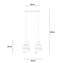 Saga 2 pendant lamp – White – photo 10