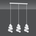 Lampe suspendue Saga 3 – Blanc – photo 4