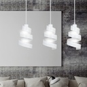 Lampe suspendue Saga 3 – Blanc – photo 9