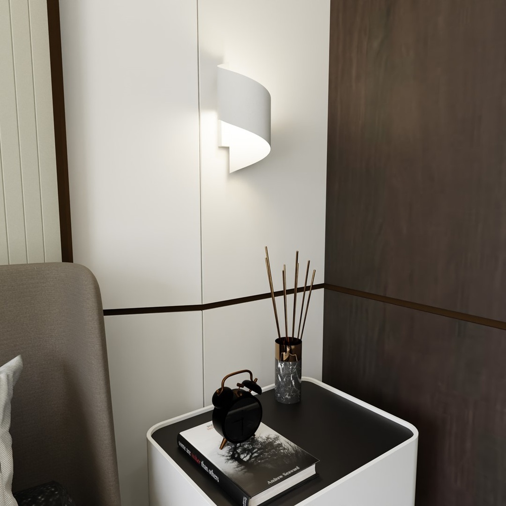 Spiner wall lamp – White – photo 4