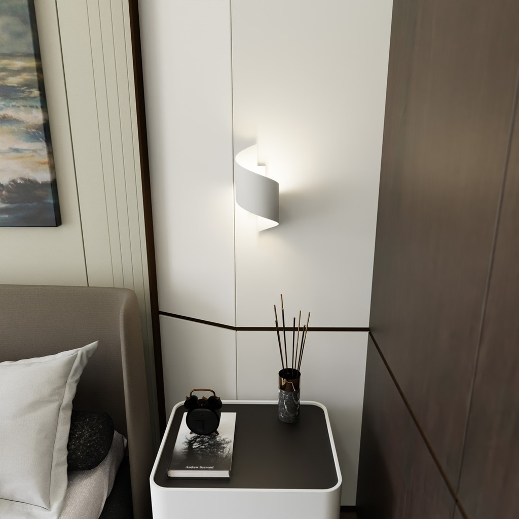 Spiner wall lamp – White – photo 6