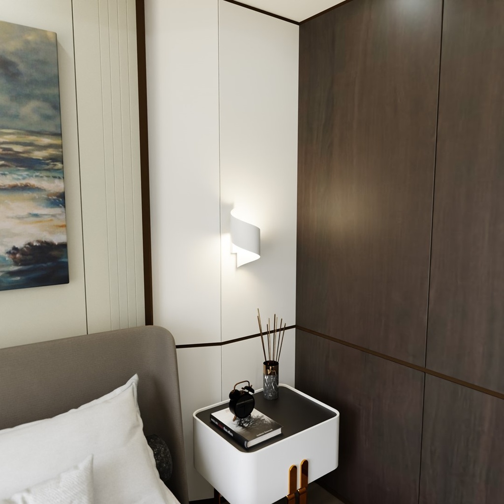 Spiner wall lamp – White – photo 7