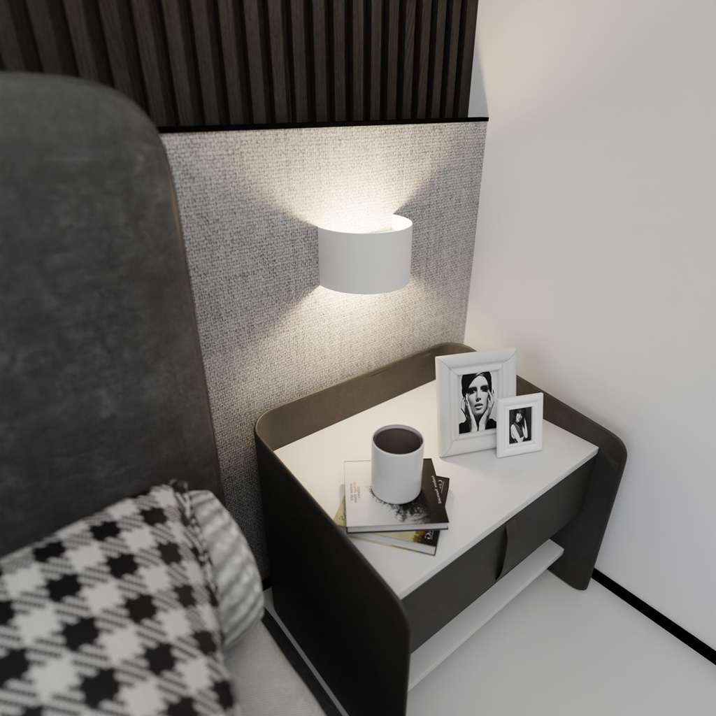 Fold wall lamp – White – photo 3