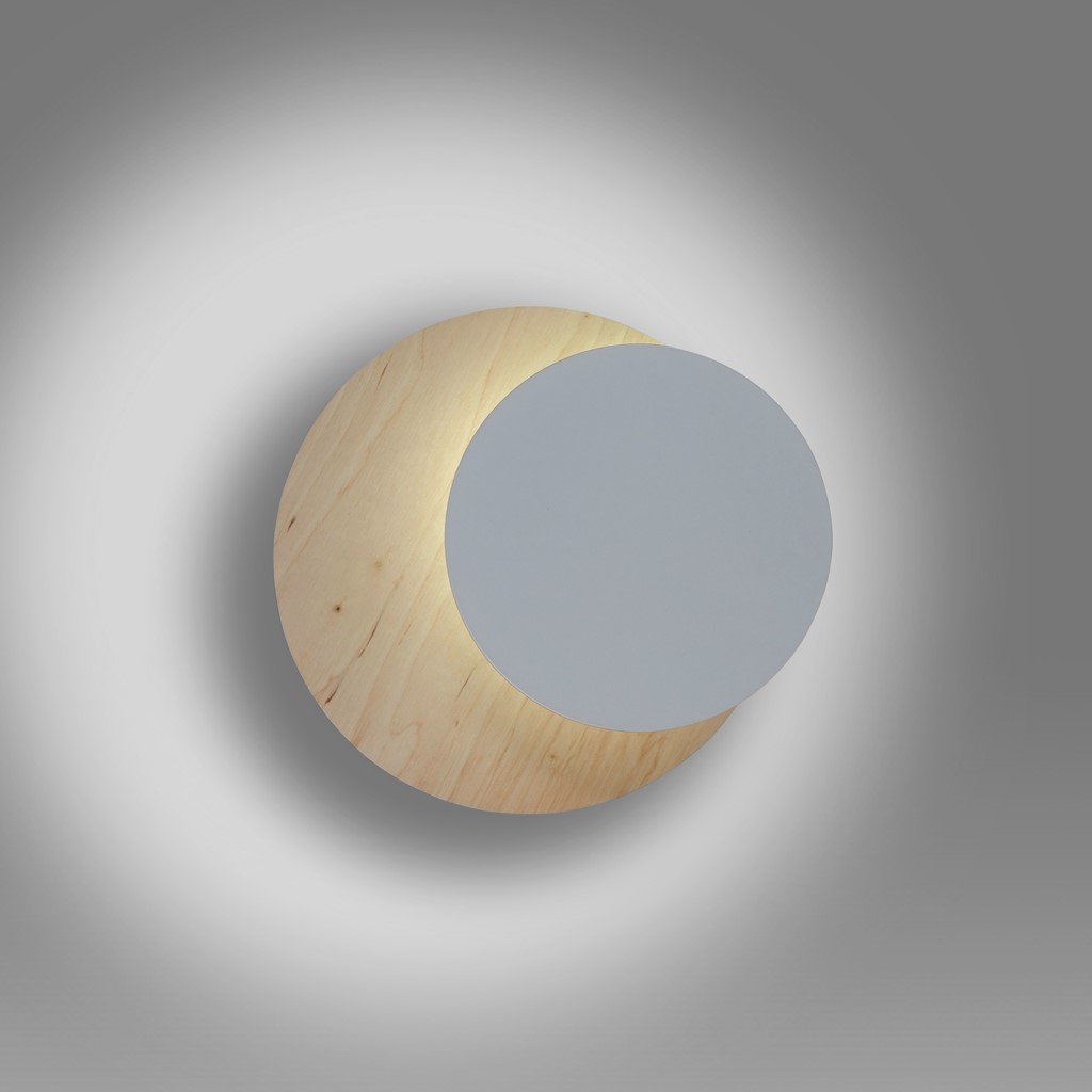 Circle 1B wall lamp – White – photo 3