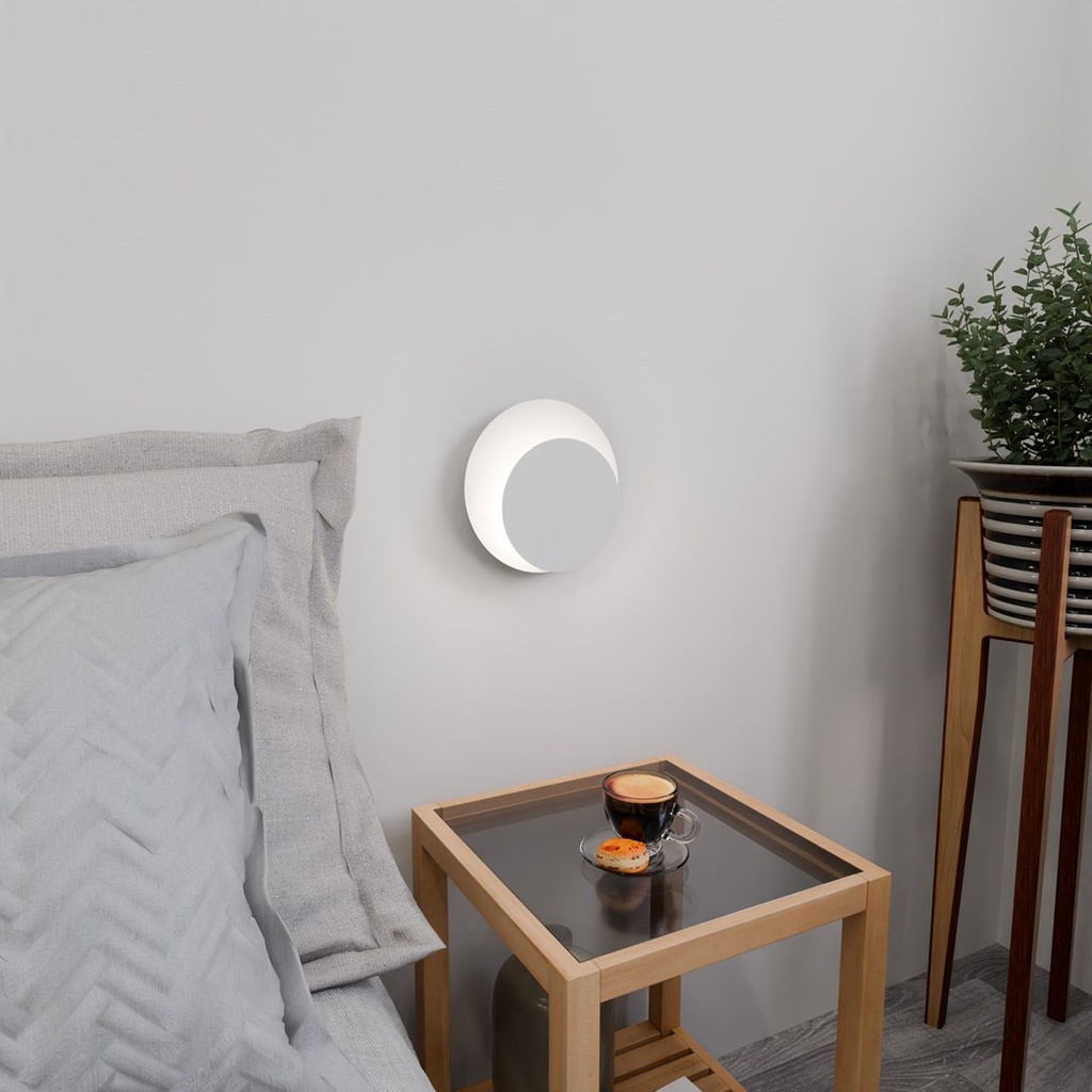 Circle 1C wall lamp – White – photo 4