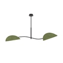 LOTUS 2 Ceiling Lamp – black/green – photo 3